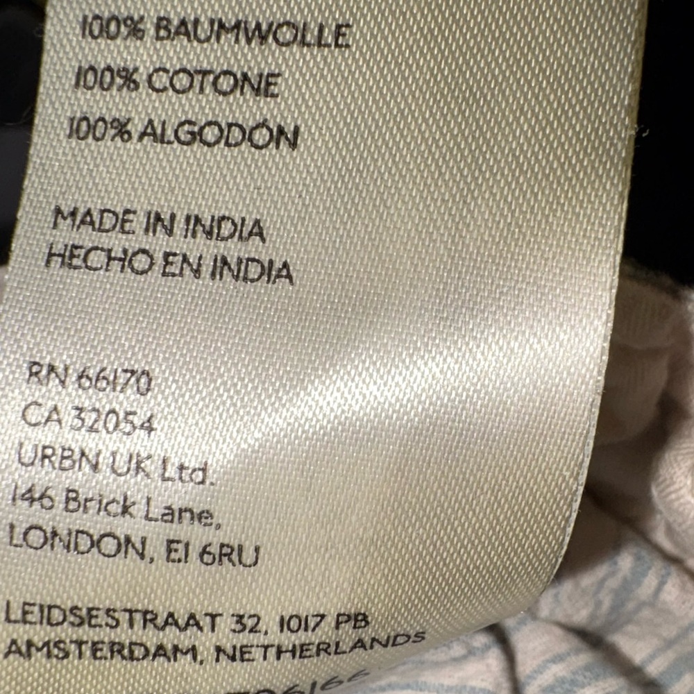 Rare - Free People Runyon oversized Pant Sky Blue / Crème Stripe - Picture 5 of 8